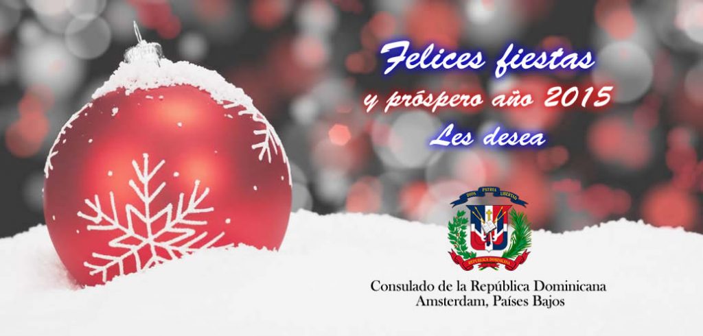 Feliz Navidad y prospero año nuevo 2015