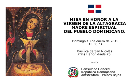 Misa en Honor a la Virgen de Altagracia